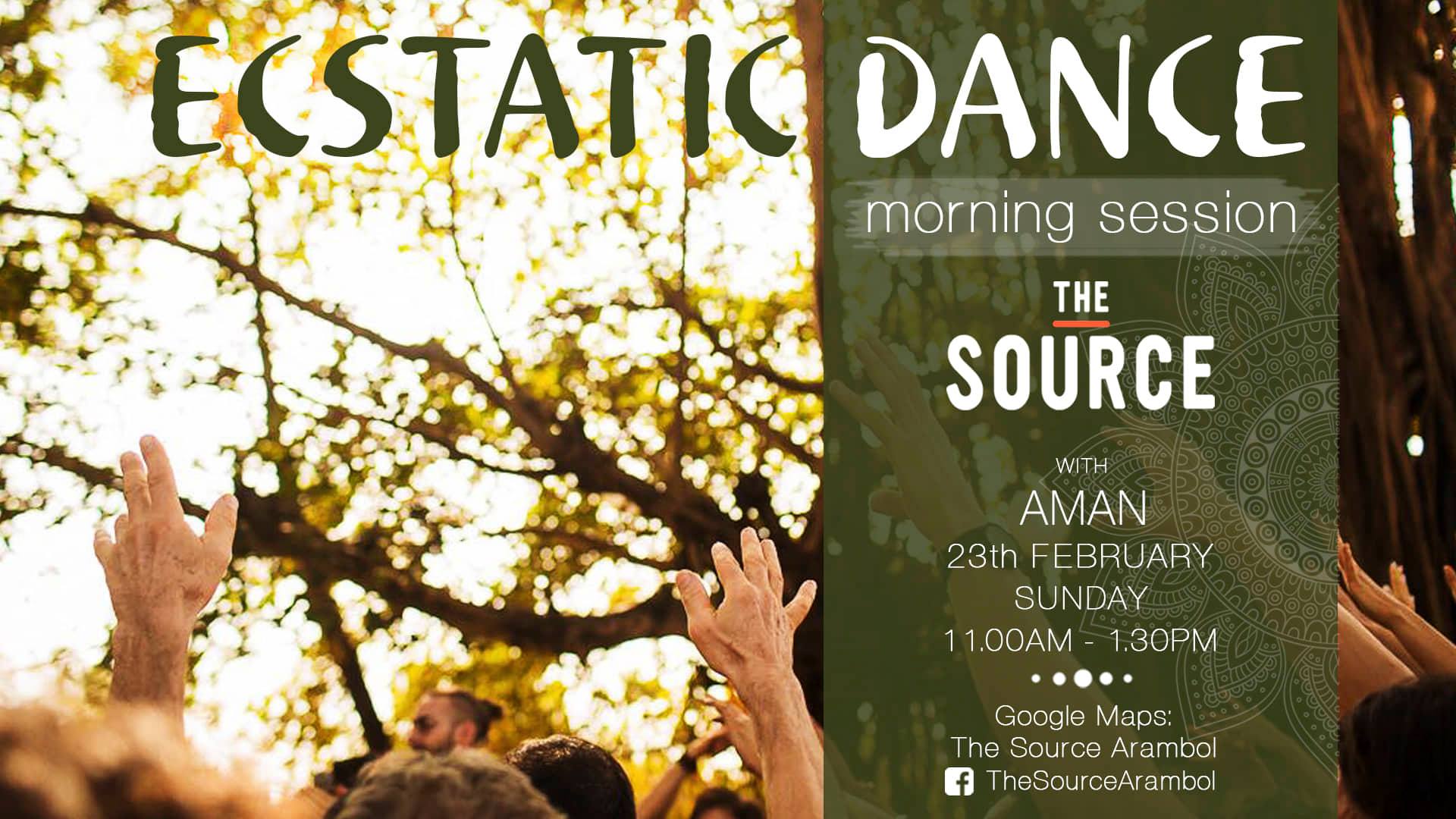 Ecstatic Dance Sunday morning - Dj Aman
