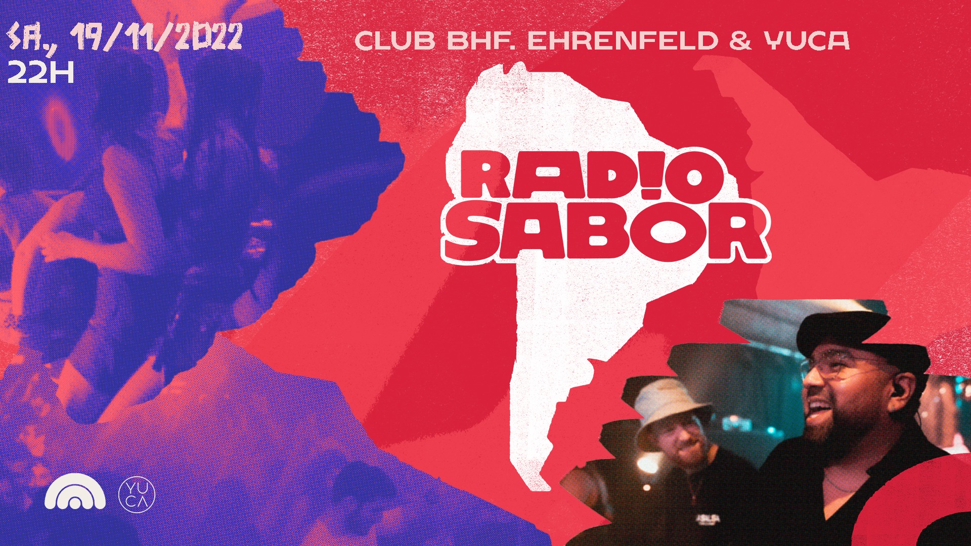 RADIO SABOR I SA 19.11. I 22h I CBE & YUCA I KΓΆln