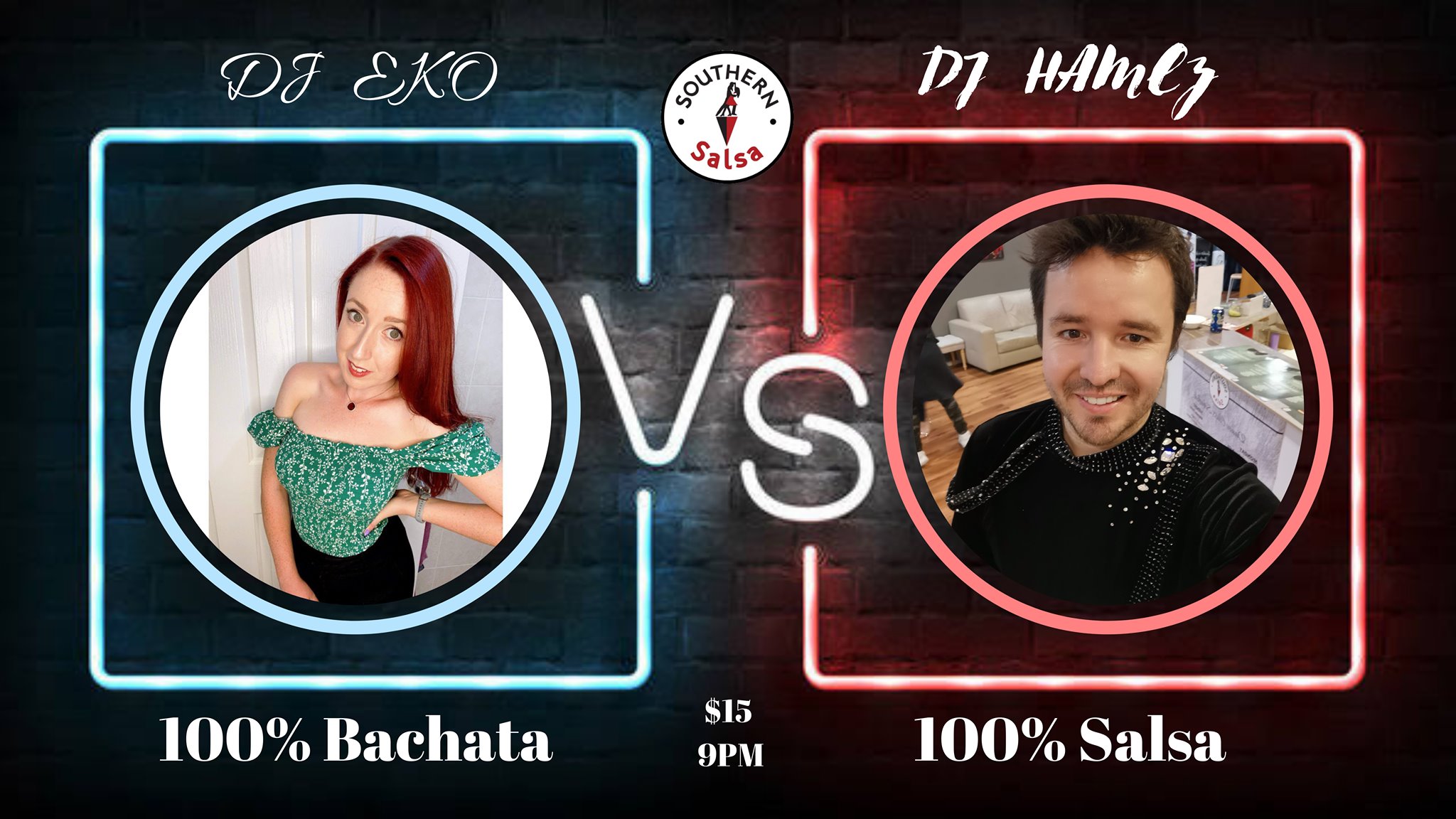 100% Bachata vs 100% Salsa