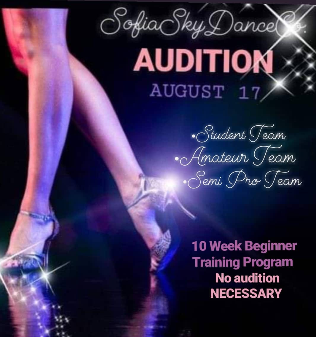SOFIA SKY DANCE CO. SEASON 6 - AUDITION!