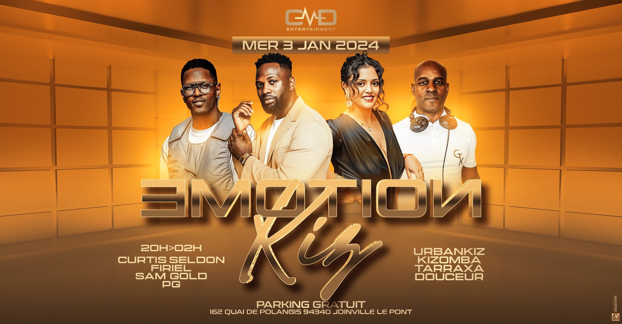 Emotion Kiz- 20h à 2h
