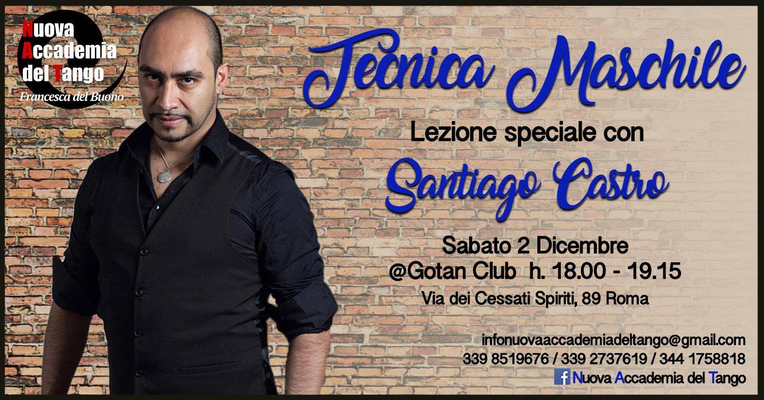Lezione Speciale - Tecnica Maschile con Santiago Castro