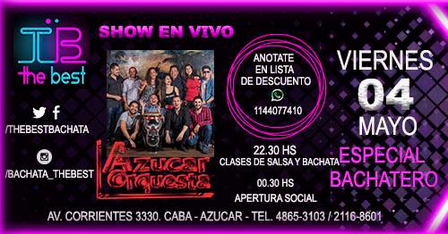 Azucar Orquesta en Vivo Especial Bachatero