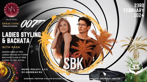 Rebel SBK Noches- “007” party with RASA & Andreas RU