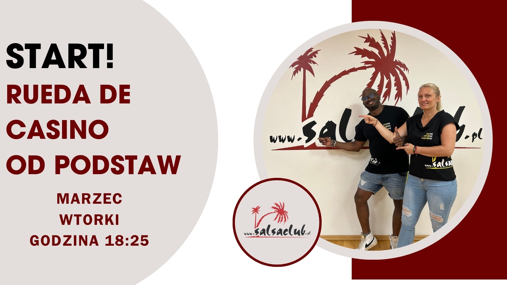 START KURSU RUEDA DE CASINO OD PODSTAW