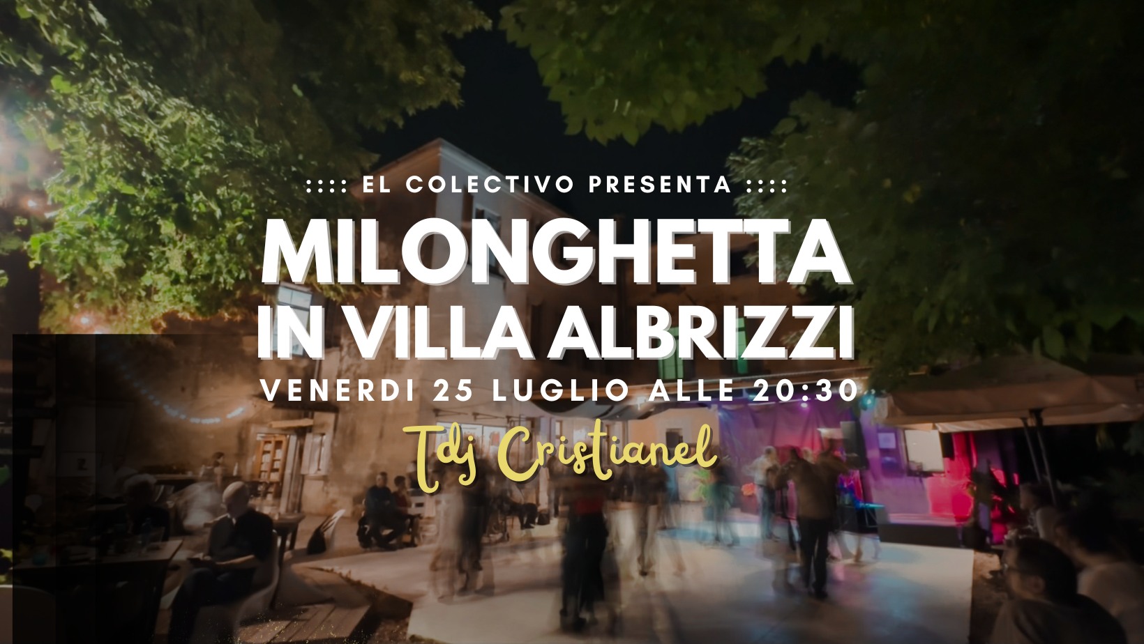 Milonghetta in Villa Albrizzi!