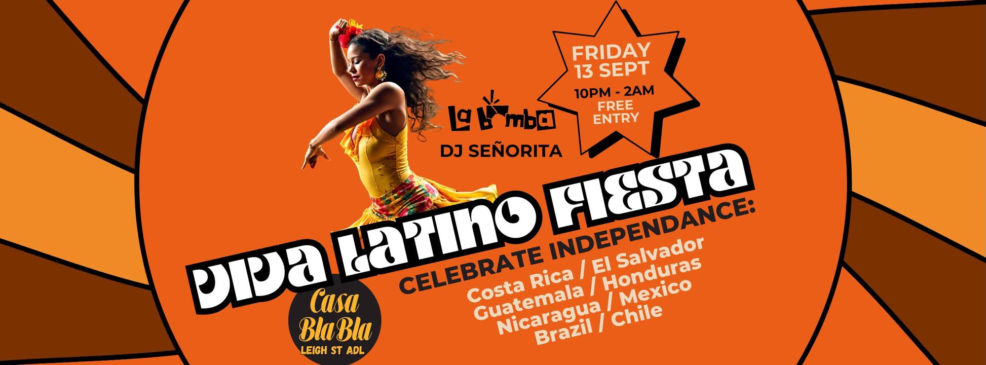 VIVA LATINO FIESTA at CasaBlaBla