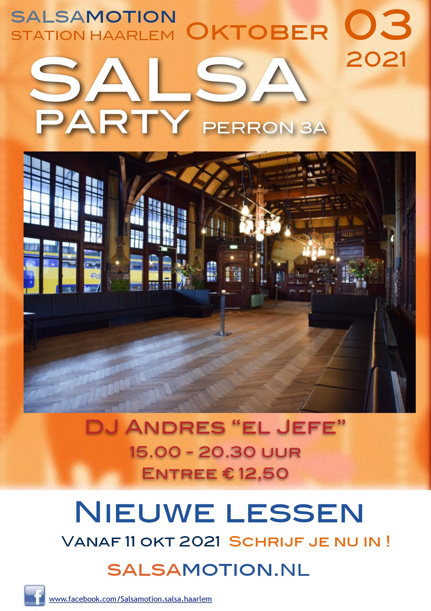 Salsamotion Sunday op Station Haarlem
