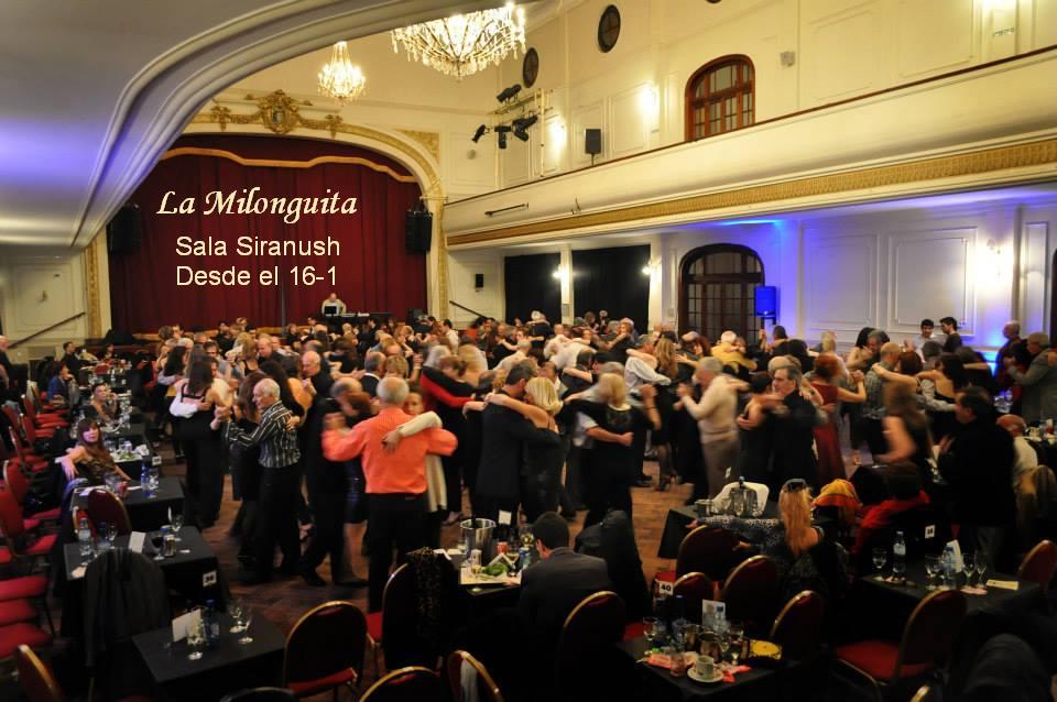 Gran inauguración. La milonguita en Sala Siranush