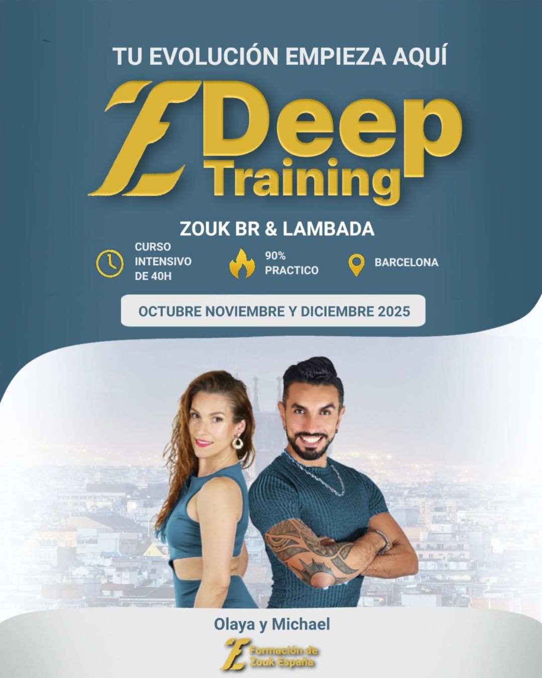 DEEP TRAINING 2025 con Michael y Olaya