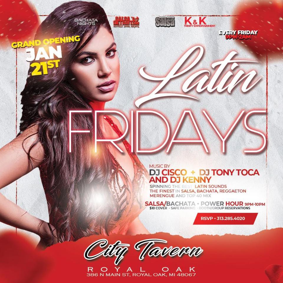 All-New Latin Fridays (Royal Oak)