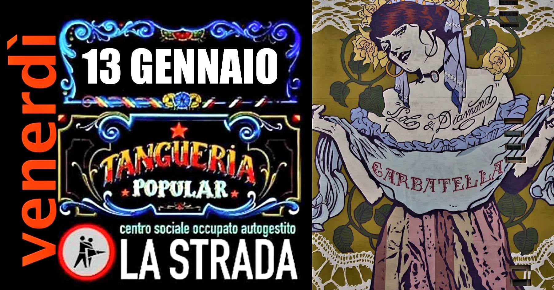 Tangueria ★ Popular - venerdì 13 gennaio