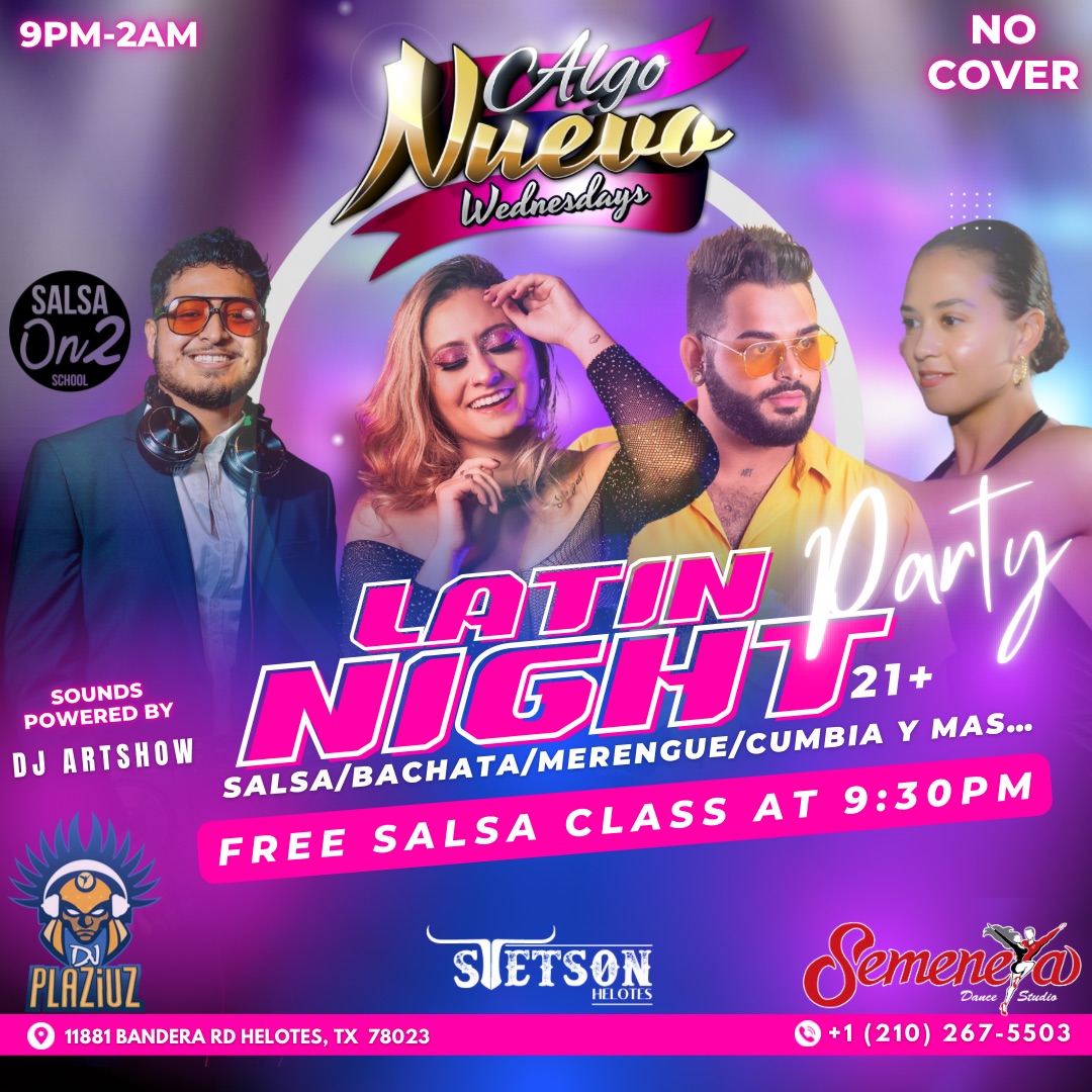FREE Salsa Bachata Lesson & Latin Night Party