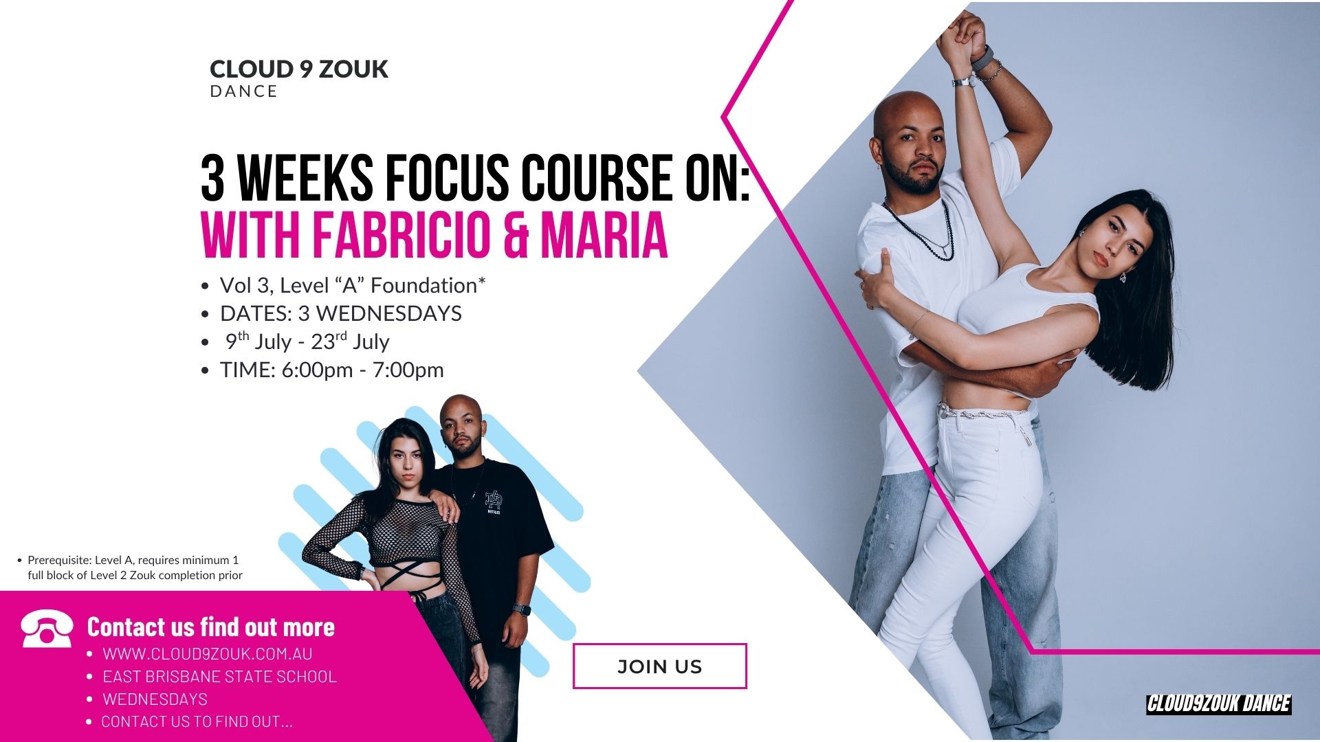 Fabricio & Maria - 3 Weeks Focus Courses Level "A" Vol6💃 🕺