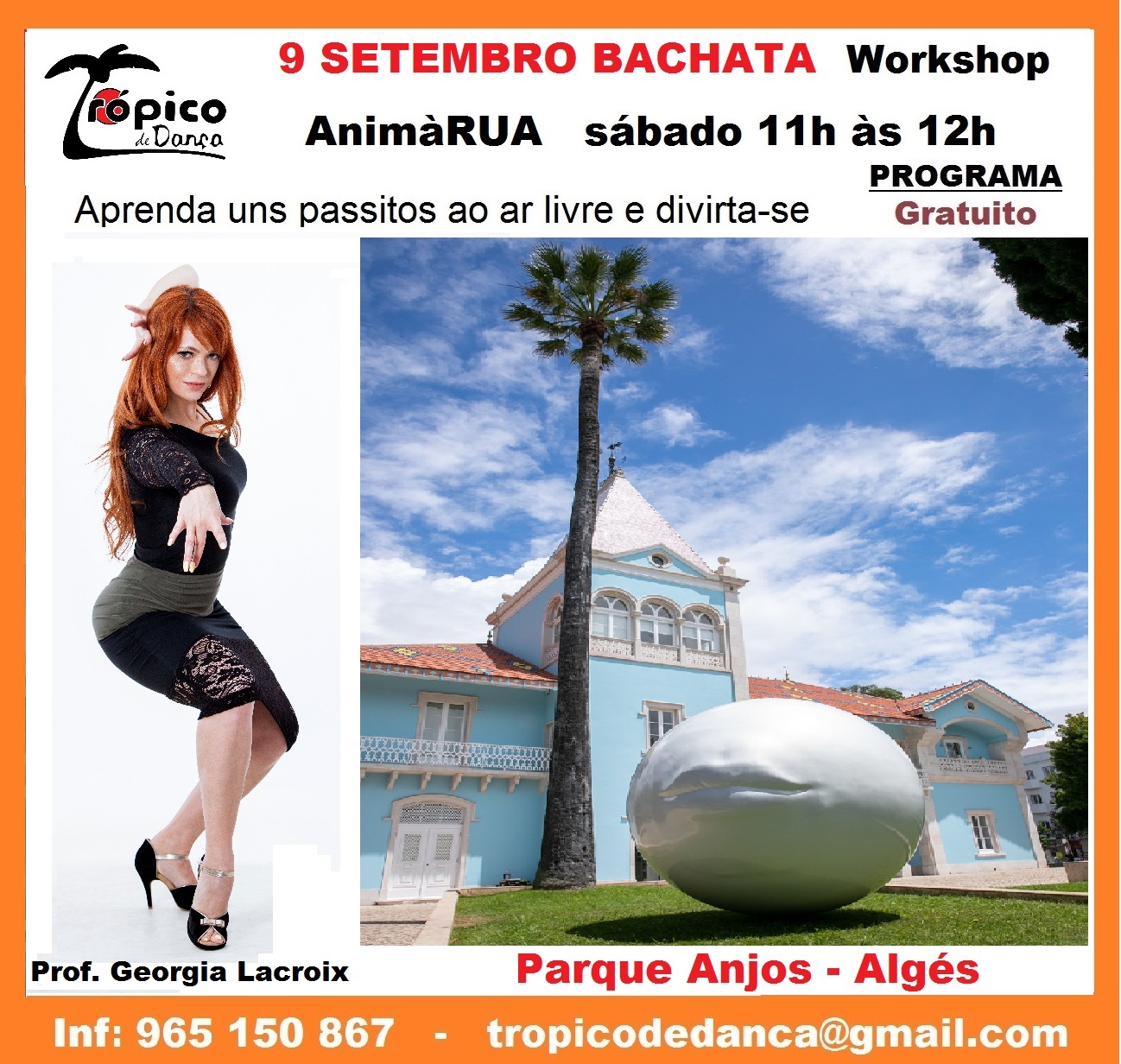 AnimáRua: Bachata, aula de iniciação gratuita