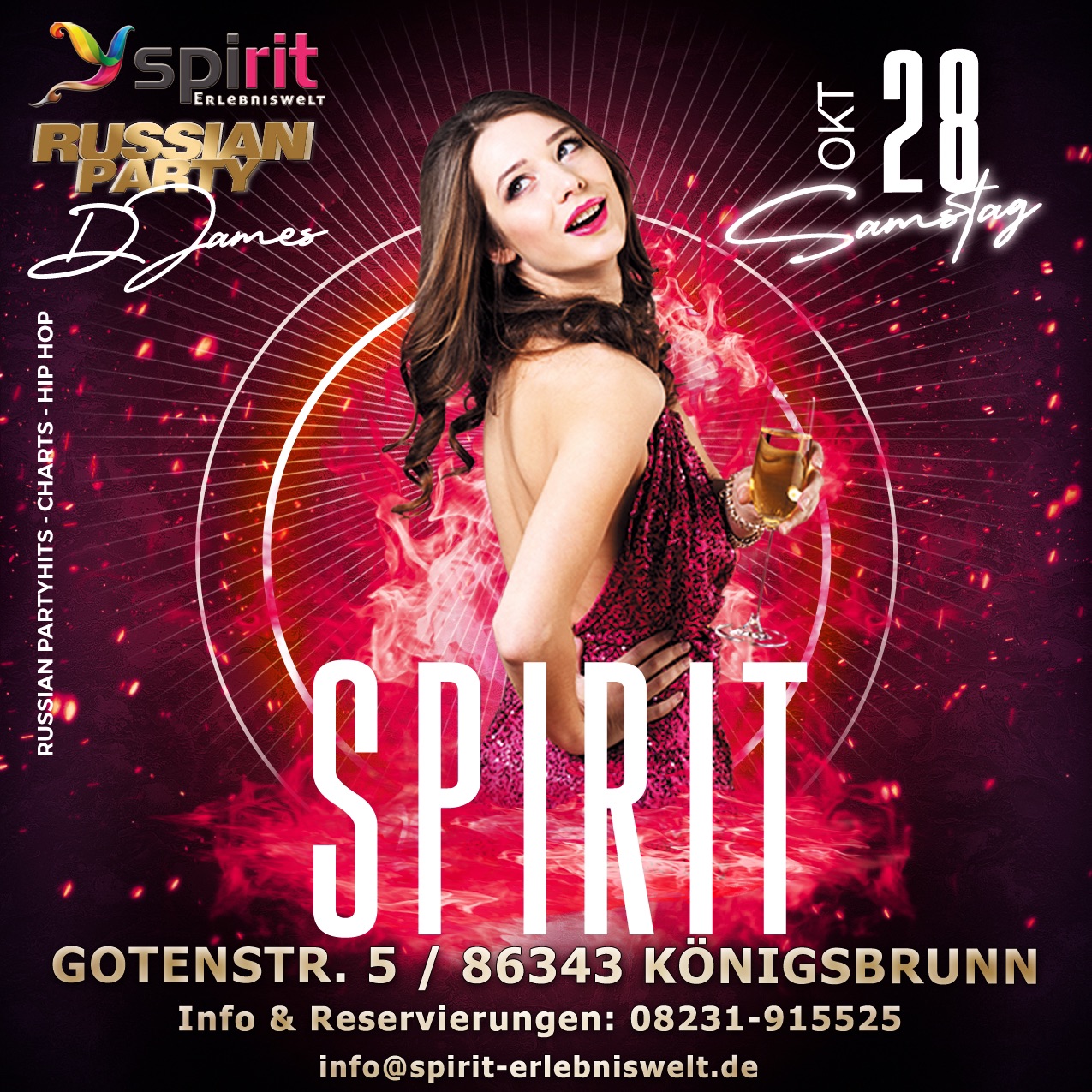 SA. 28.10.23 SPIRIT RUSSIAN PARTY