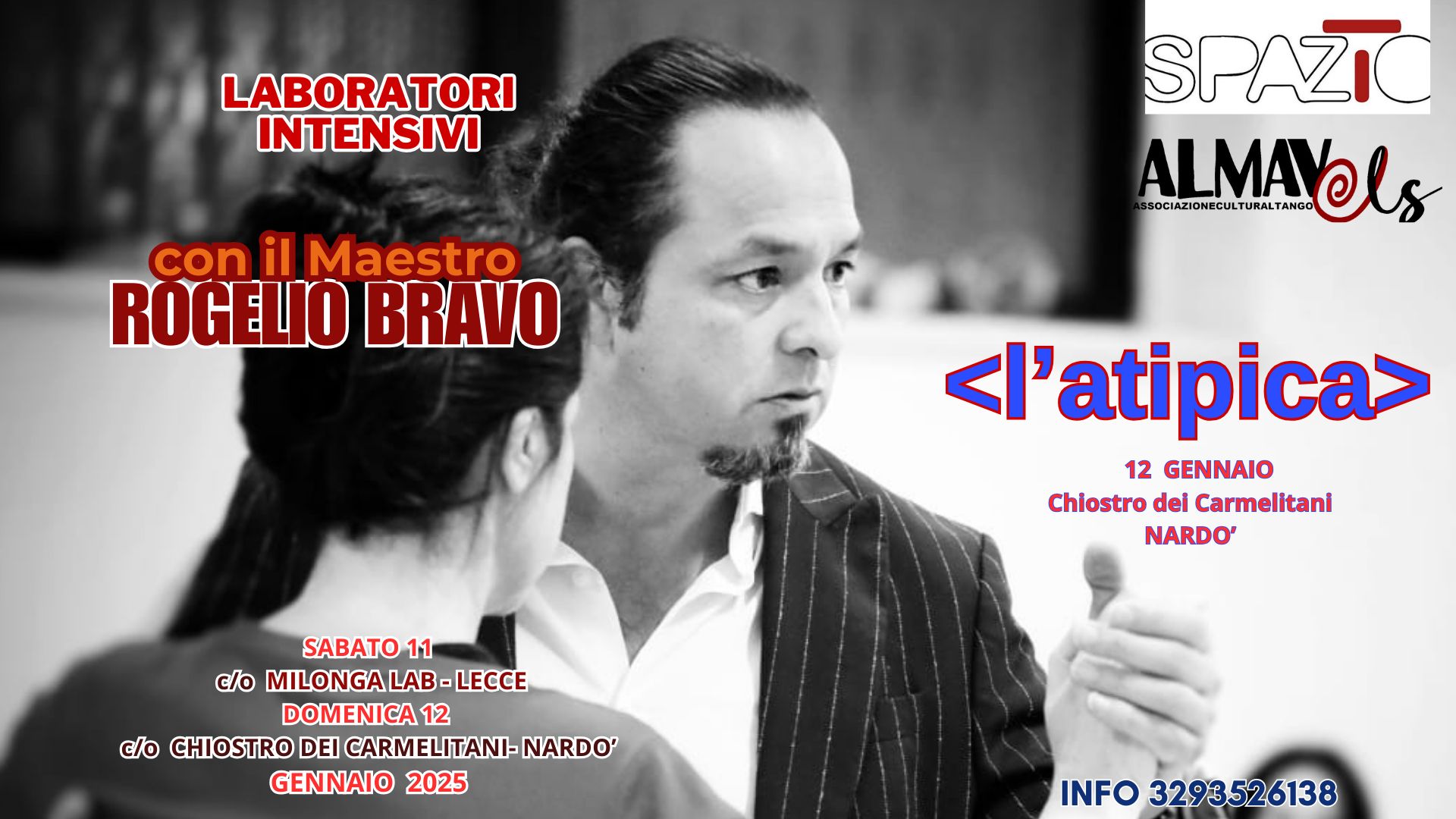 Laboratori intensivi con il Maestro Rogelio Bravo