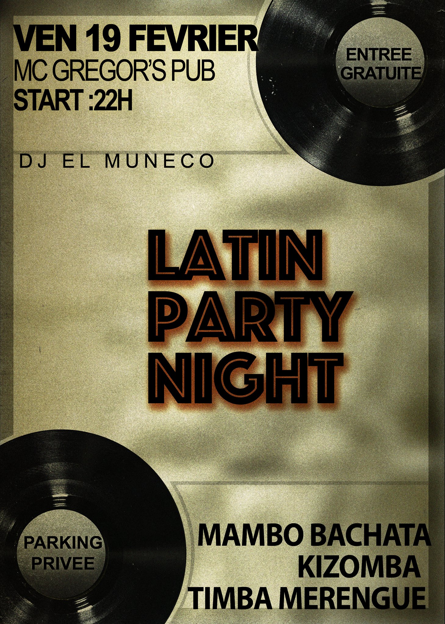 Latin Mix Party Mc Gregor's