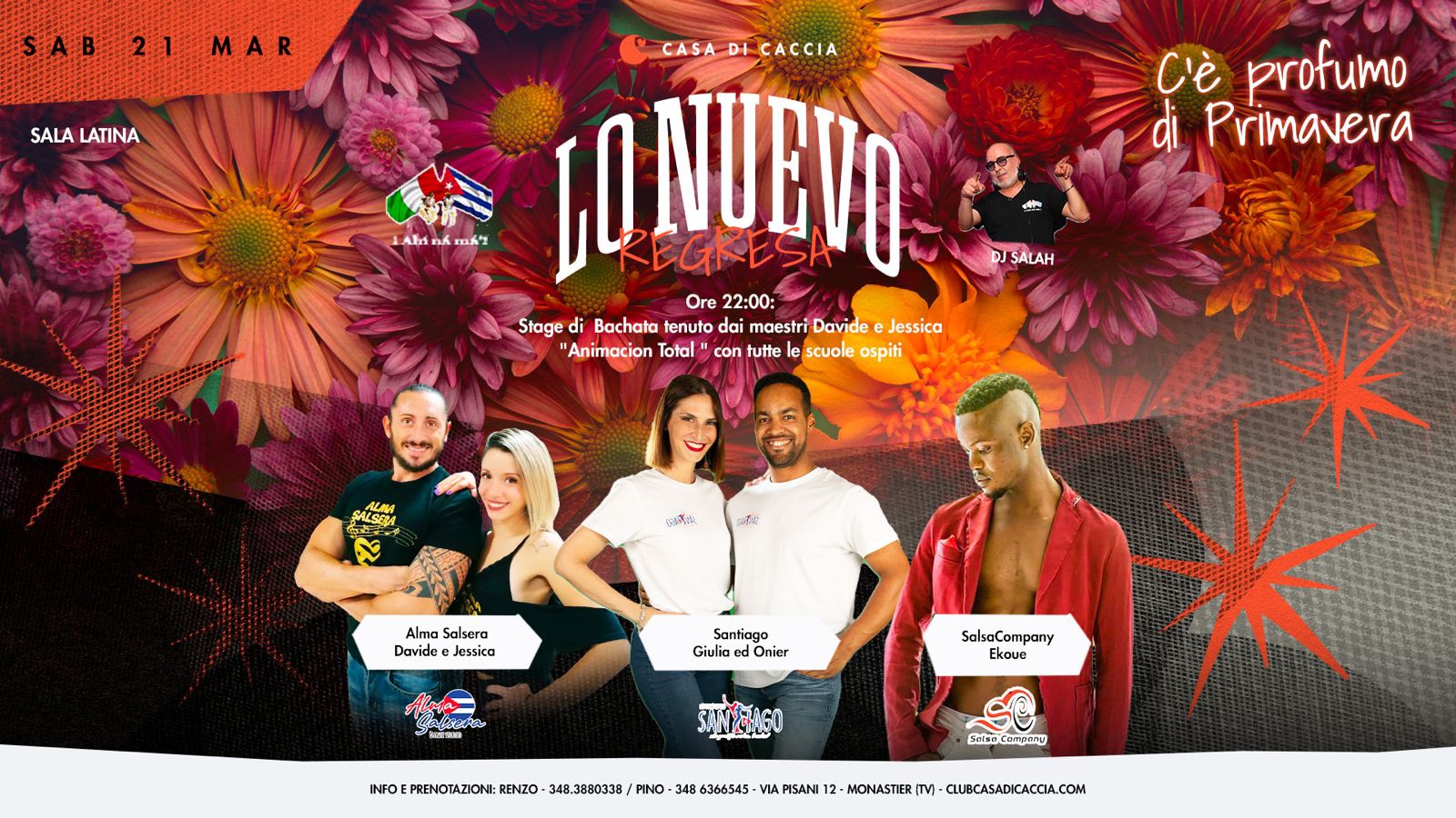 SABATO 21 MARZO_SALA LATINA