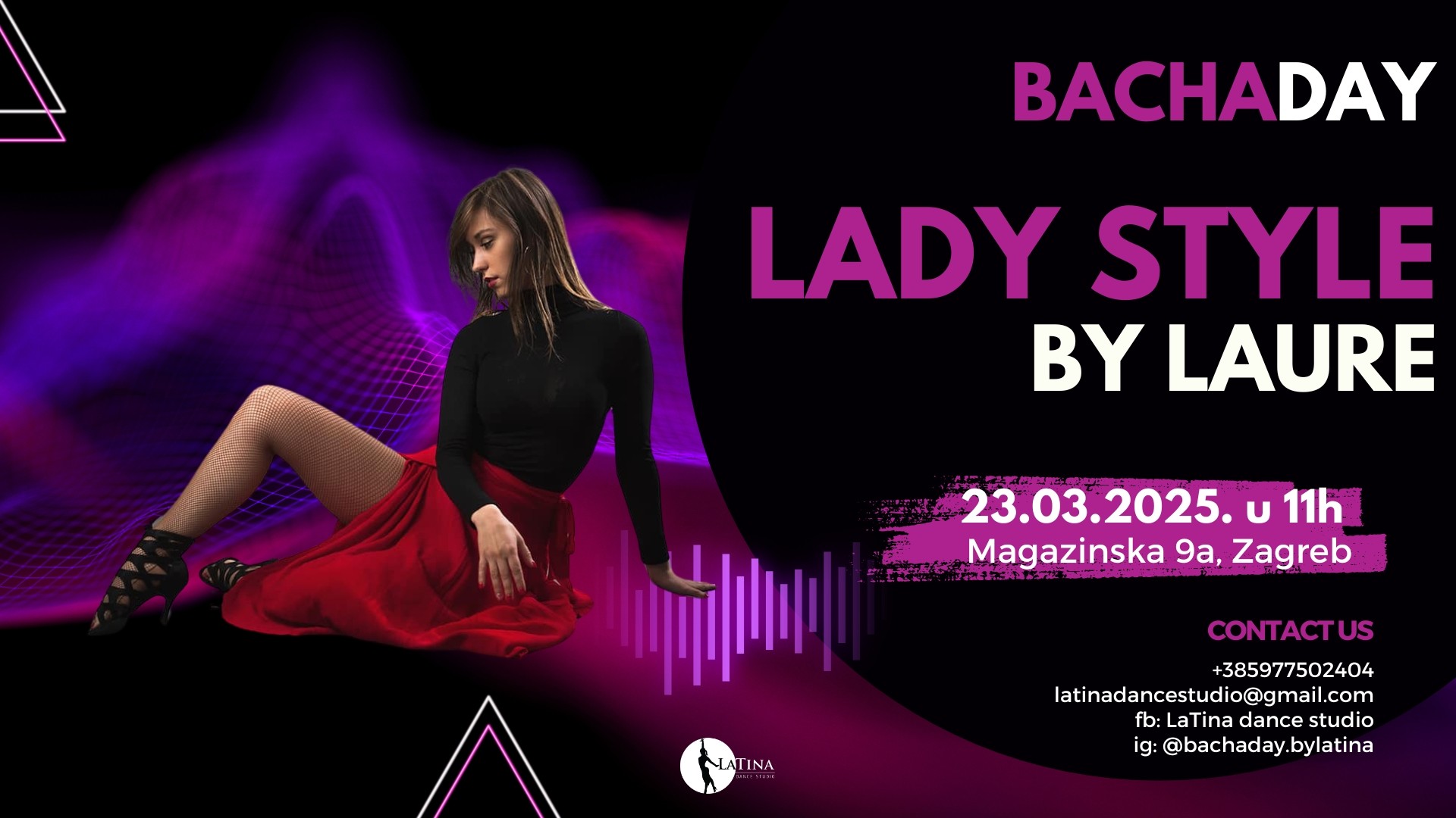 Bachata Lady Style with Laure by LaTina Dance Studio
