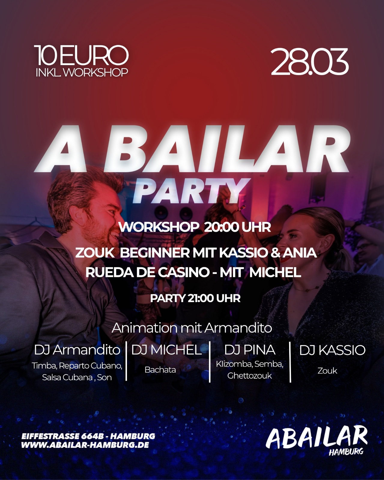 A Bailar Party (Salsa Son Bachata Zouk Kizomba)