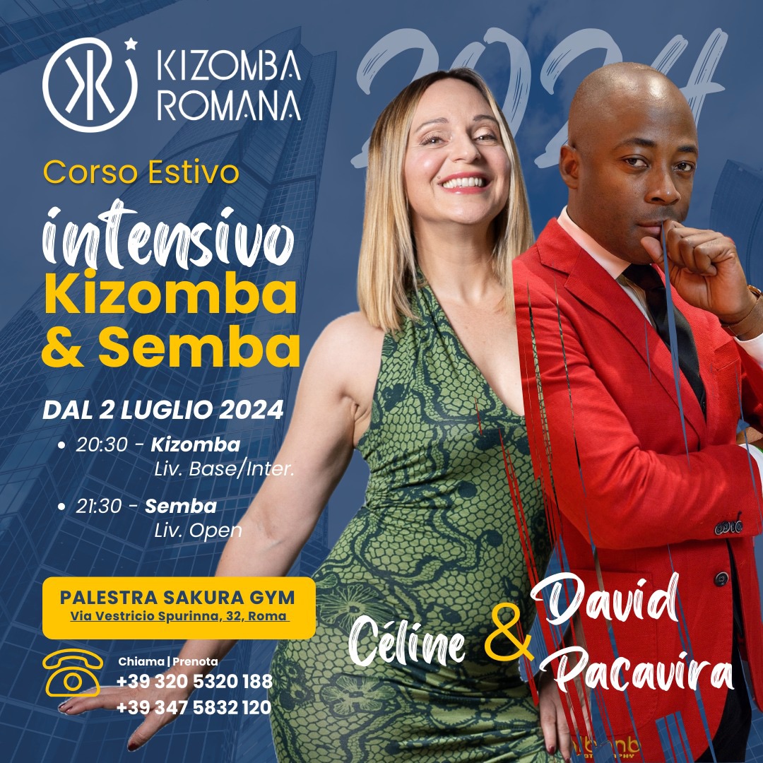 KIZOMBA & SEMBA • Corso Estivo Intensivo