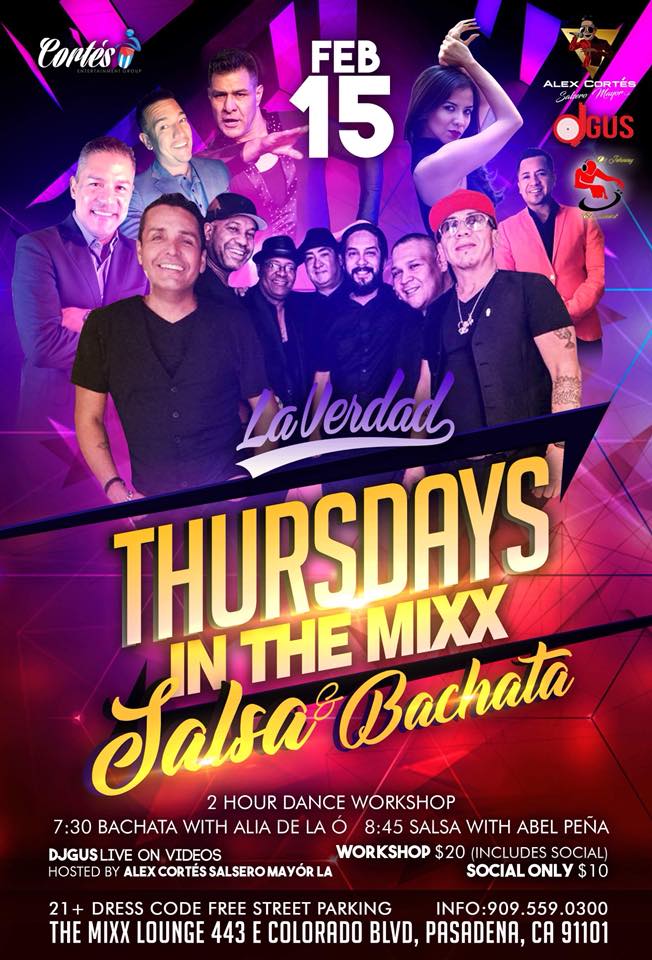 VALENTINES WITH GABRIELITO Y LA VERDAD LIVE AT THE MIXX PASADENA