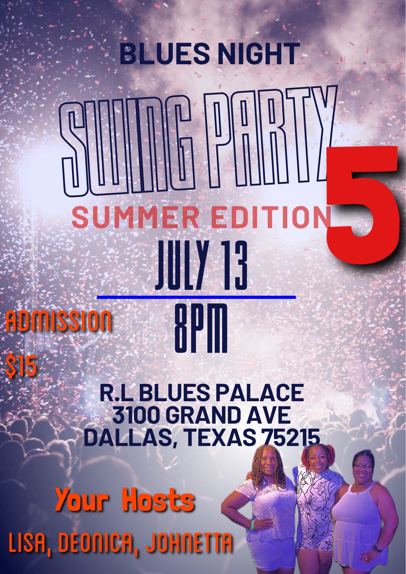 Blues Night Swing Party - Summer Edition