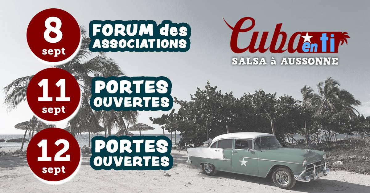Cubaenti les 3 rdv de la rentrée