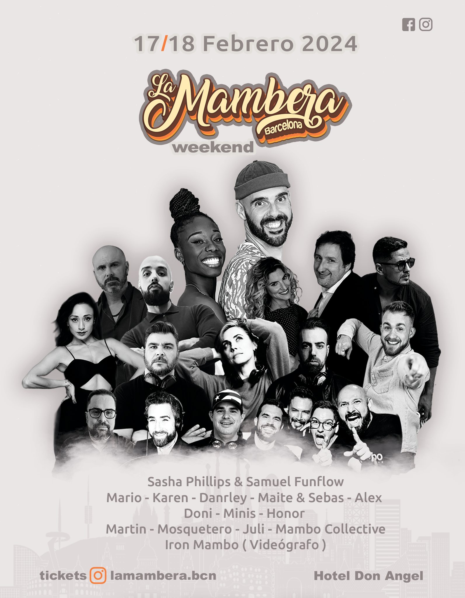 2ºWEEKEND 🔥 LA MAMBERA BCN 17 y 18 Febrero 2024