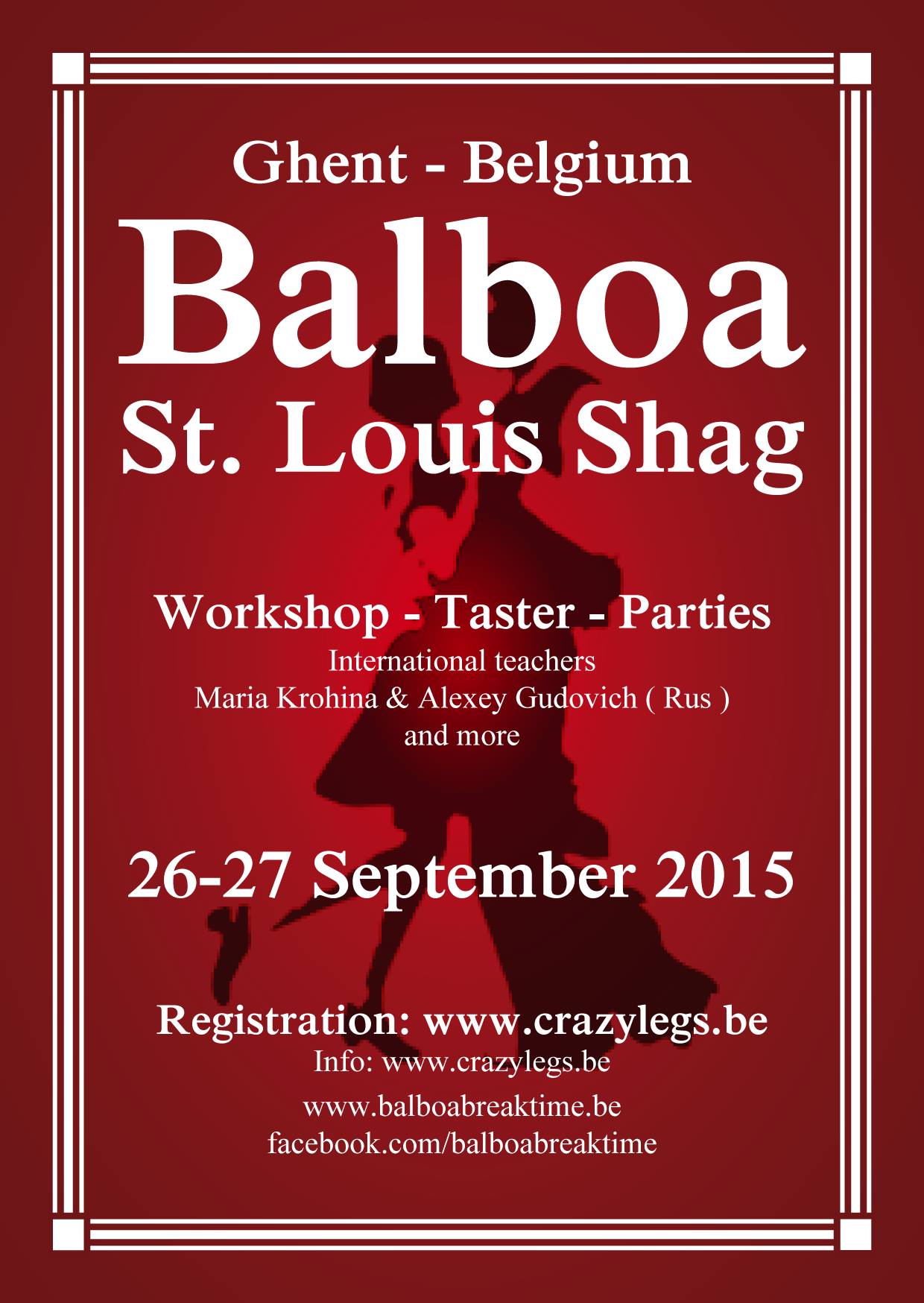 Ghent BALBOA-ST.LOUIS SHAG WEEKEND 25-27 09 15