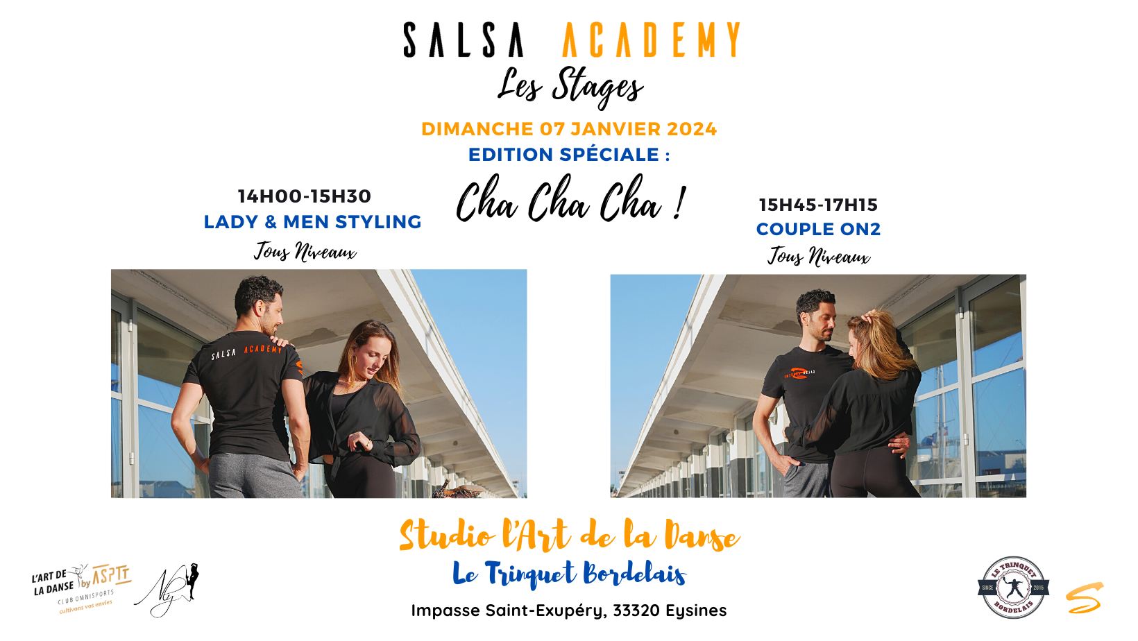 Stages de Perfectionnement avec Nelly et Romain !