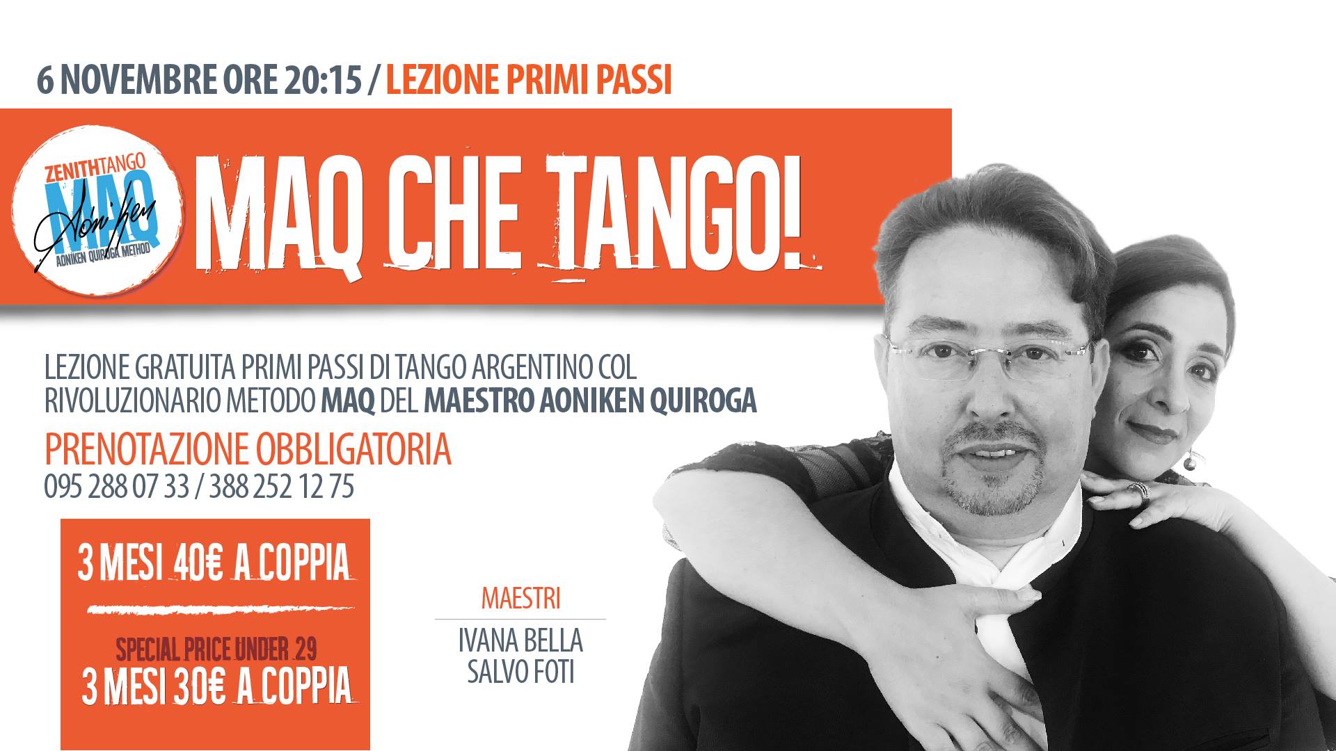 Primi Passi Tango Argentino - MAQ che Tango!