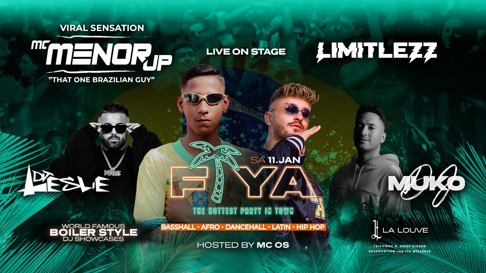 FIYA® GIESSEN MC MENOR JP x LIMITLEZZ at LA LOUVE