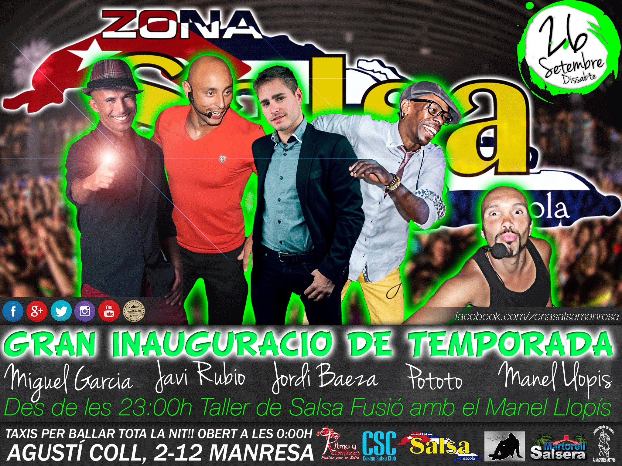 INAUGURACIÓ DE LA TEMPORADA 2015-2016