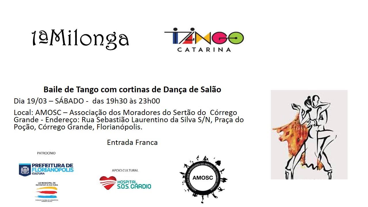 1ª Milonga Tango Catarina