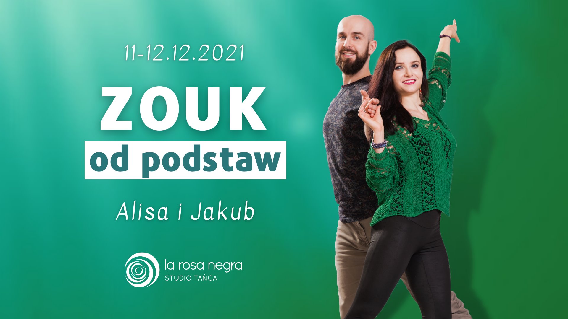 Zouk od podstaw z Alisą i Jakubem - zajęcia weekendowe