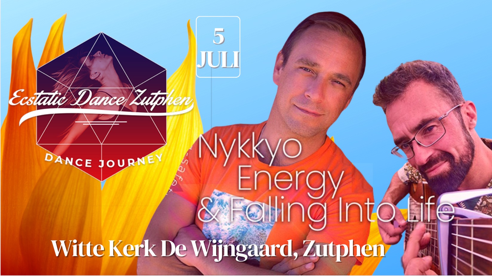 Ecstatic Witte Kerk - Nykkyo Energy DJ & Live Guitar & Piano Performance