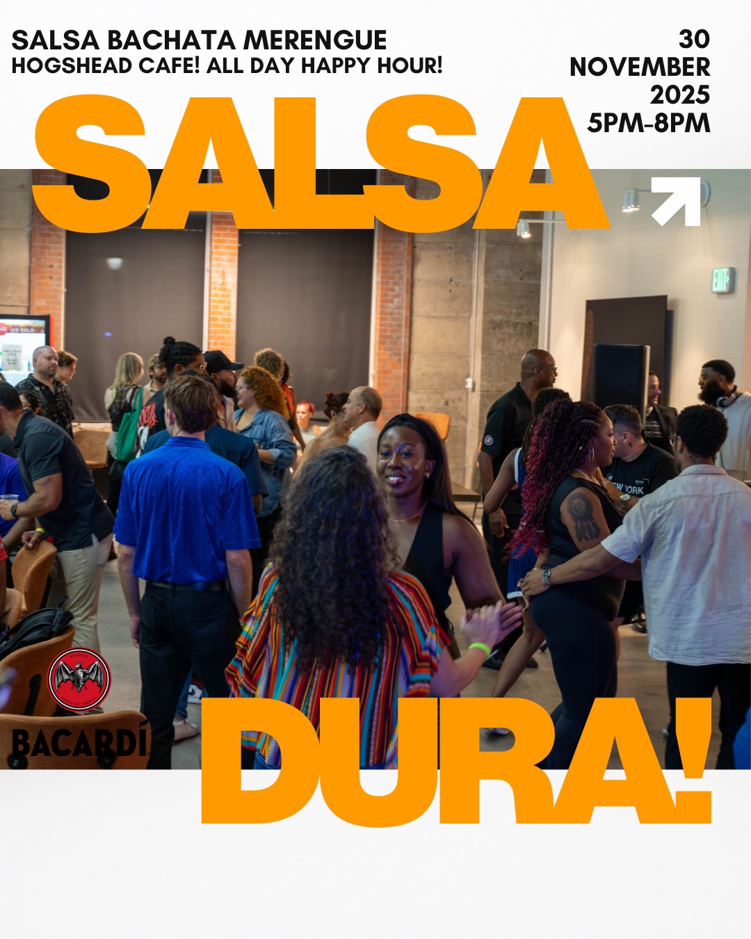 Salsa Dura! y Bachata! @Hogshead! PLUS ALL DAY HAPPY HOUR!