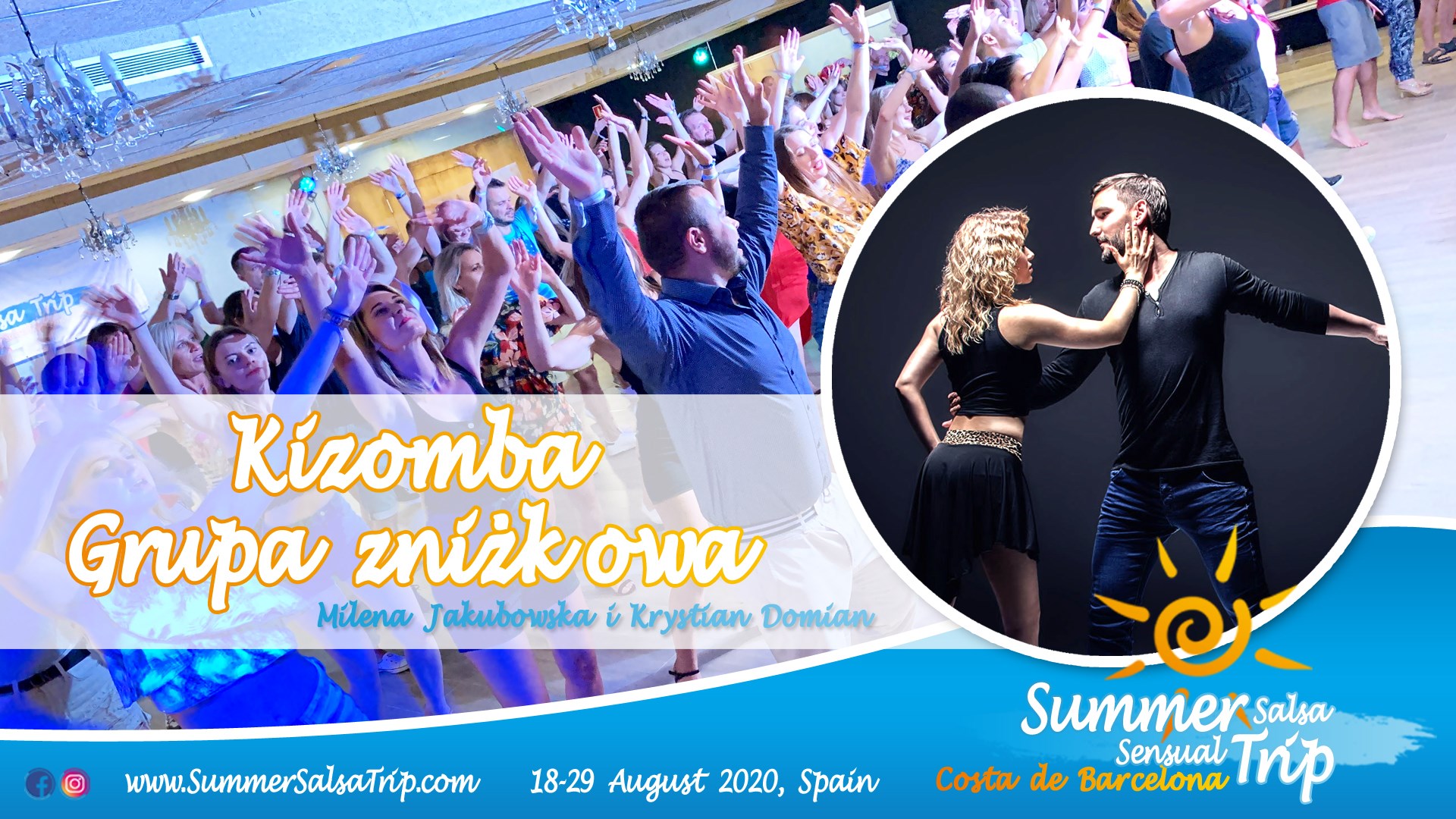 Summer Salsa Trip Hiszpania 2020 - grupa zniżkowa Mili&Krystian