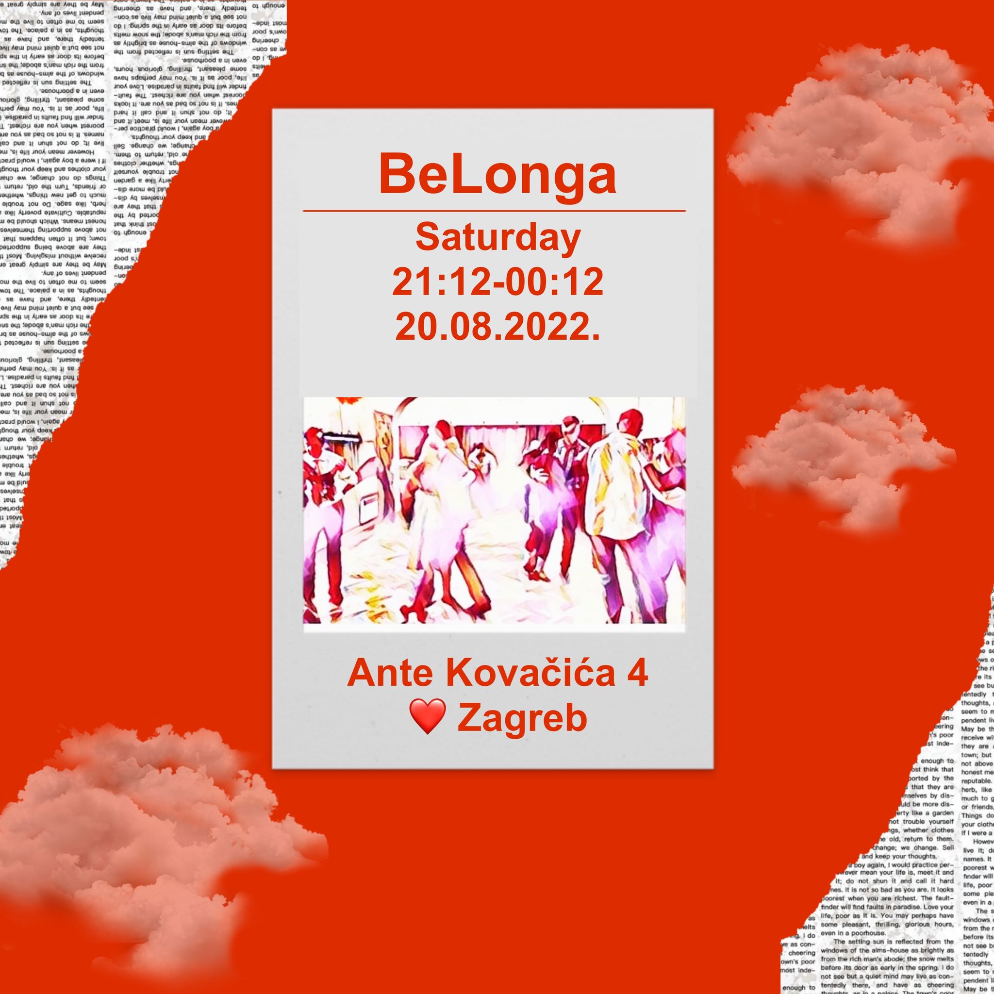 BeLonga, milonga - Zagreb