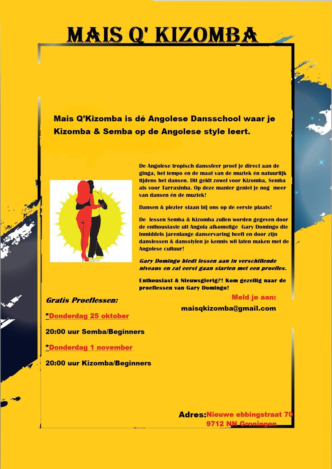 Gratis Proefles Kizomba voor beginners