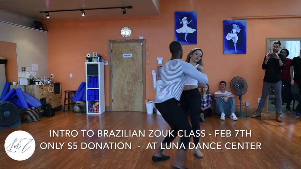 Intro To Brazilian Zouk Class - Only $5 Donation