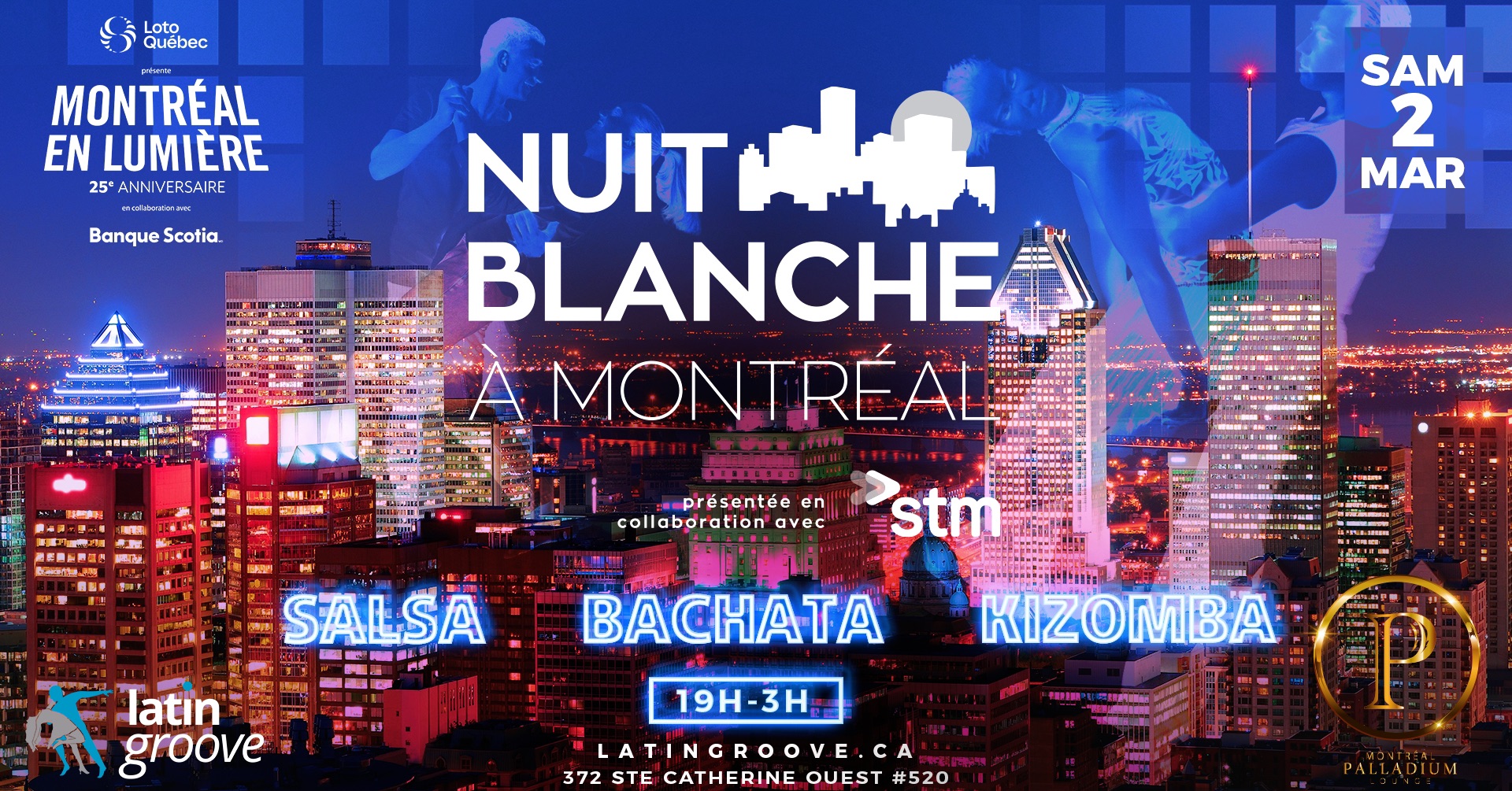 Nuit blanche at Latin Groove and Palladium