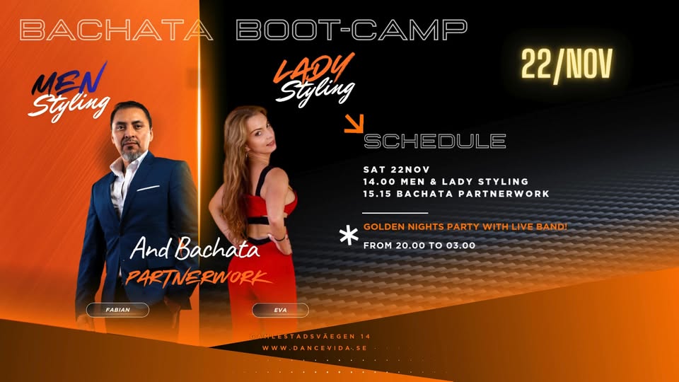 Bachata Boot-Camp Men & Lady Styling + Partner-work