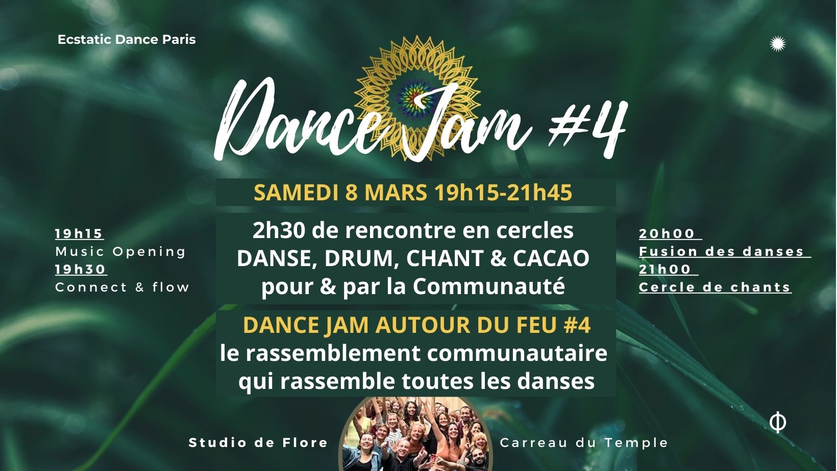 Dance Jam autour du Feu ★★★ Evénement communautaire