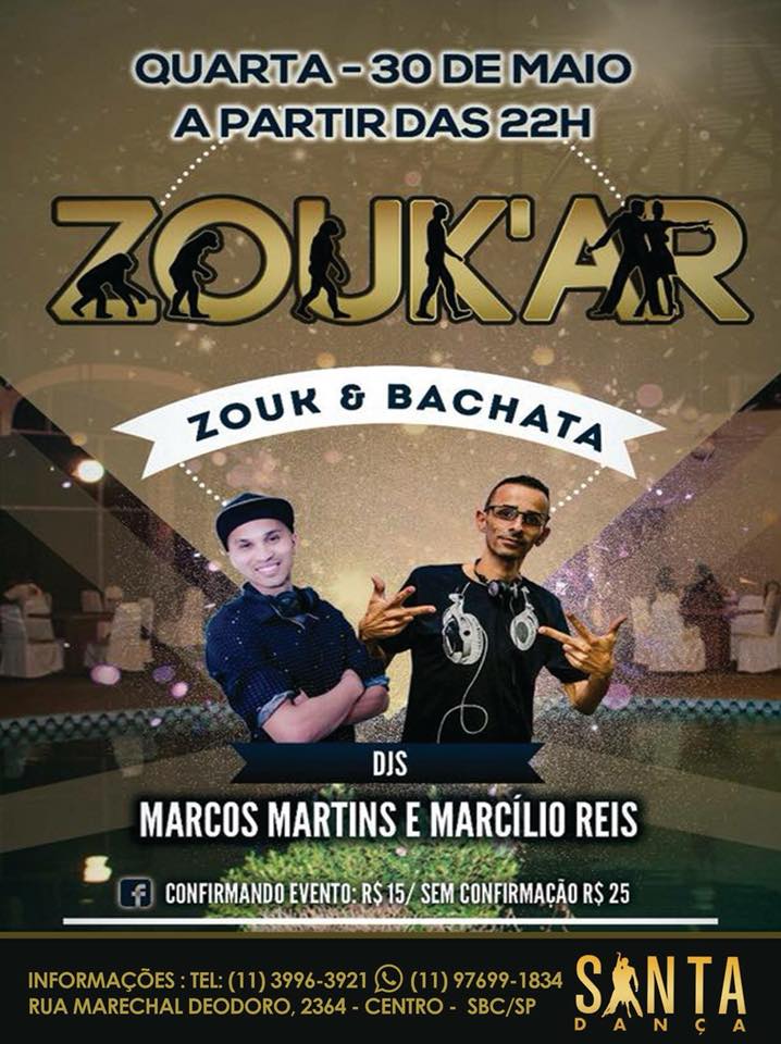 Zouk’ar na Santa Dança