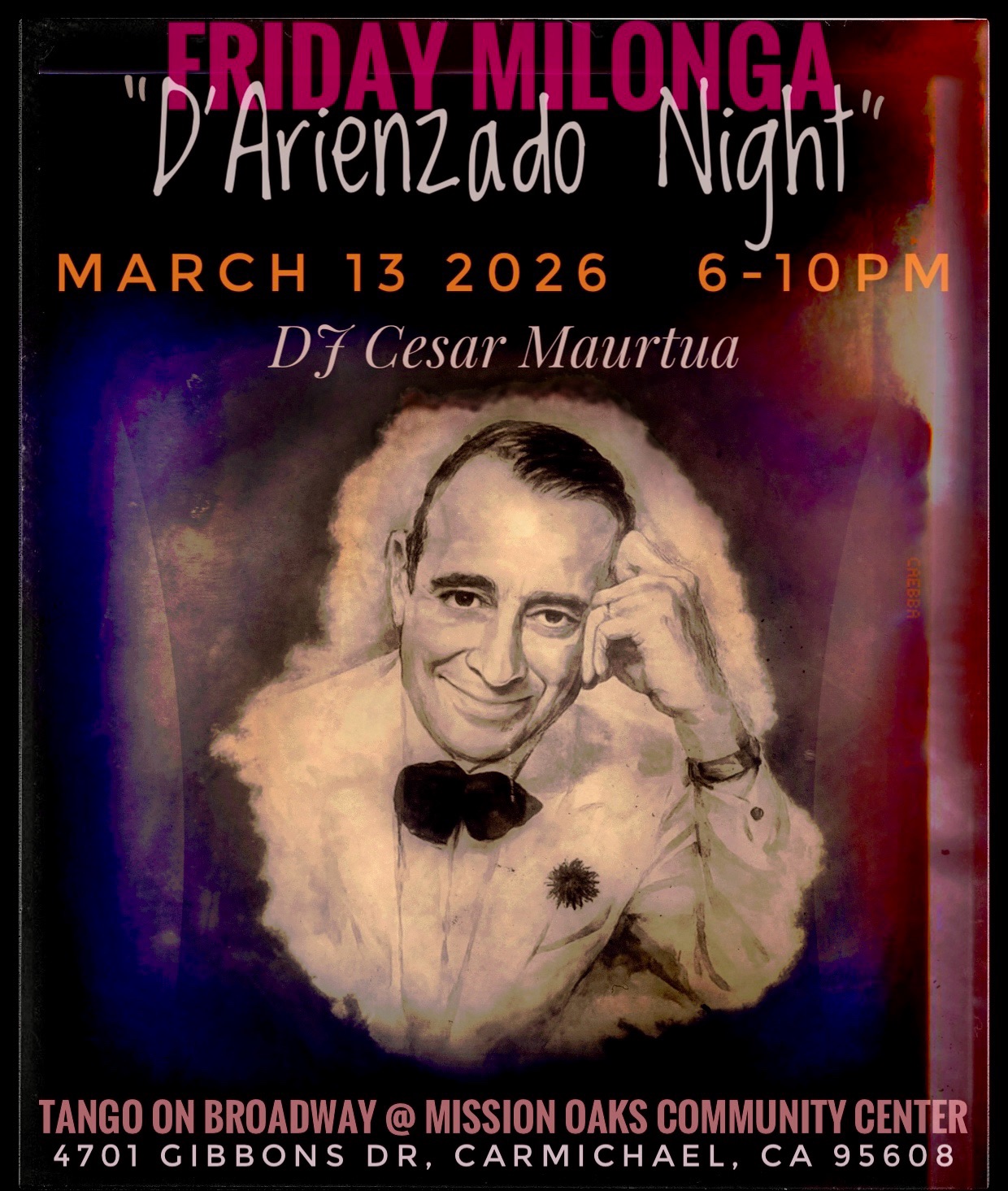 FRIDAY MILONGA “D’Arienzado Night”