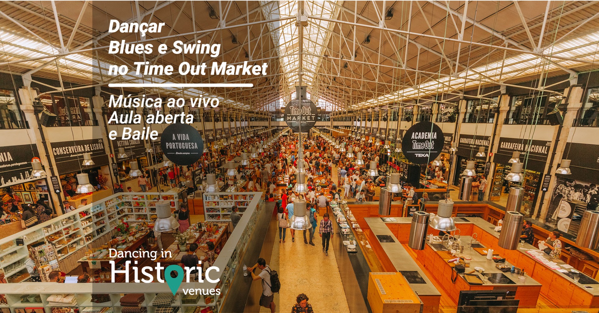 Dançar Blues&Swing no Time Out Market