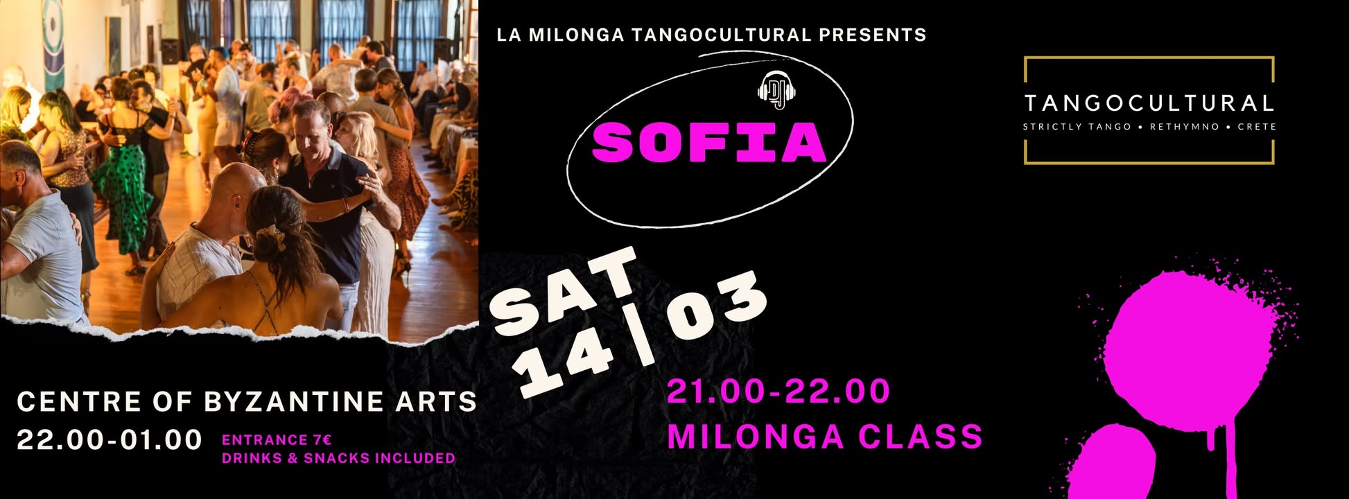 Milonga TangoCultural ~ 14 March